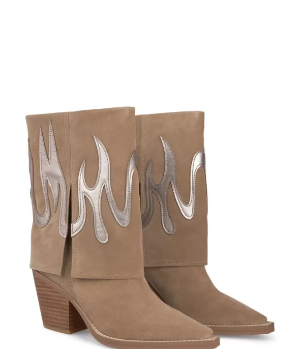 Botas Tacón*Alma en Pena Comprar Bota Bordado Fuego