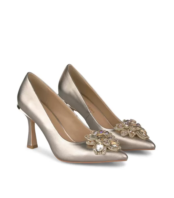 Zapatillas*Alma en Pena Comprar Zapato Tacón Adorno Flor